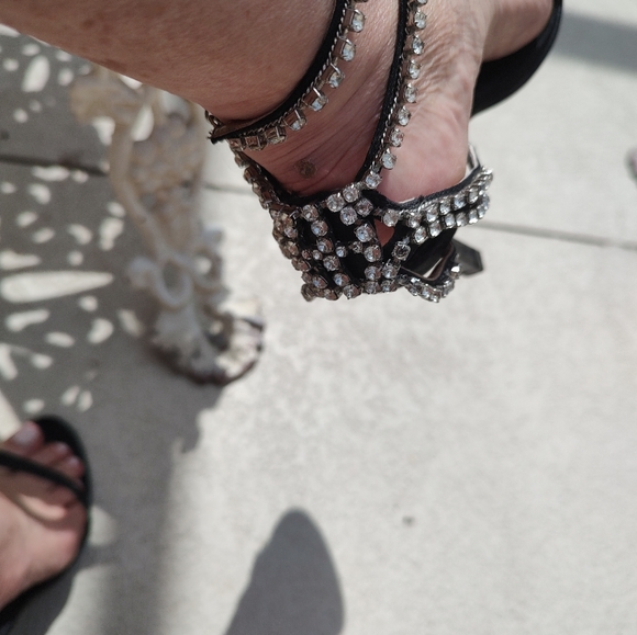 Victoria Secret/Colin Stuart rhinestone heels - Picture 10 of 16